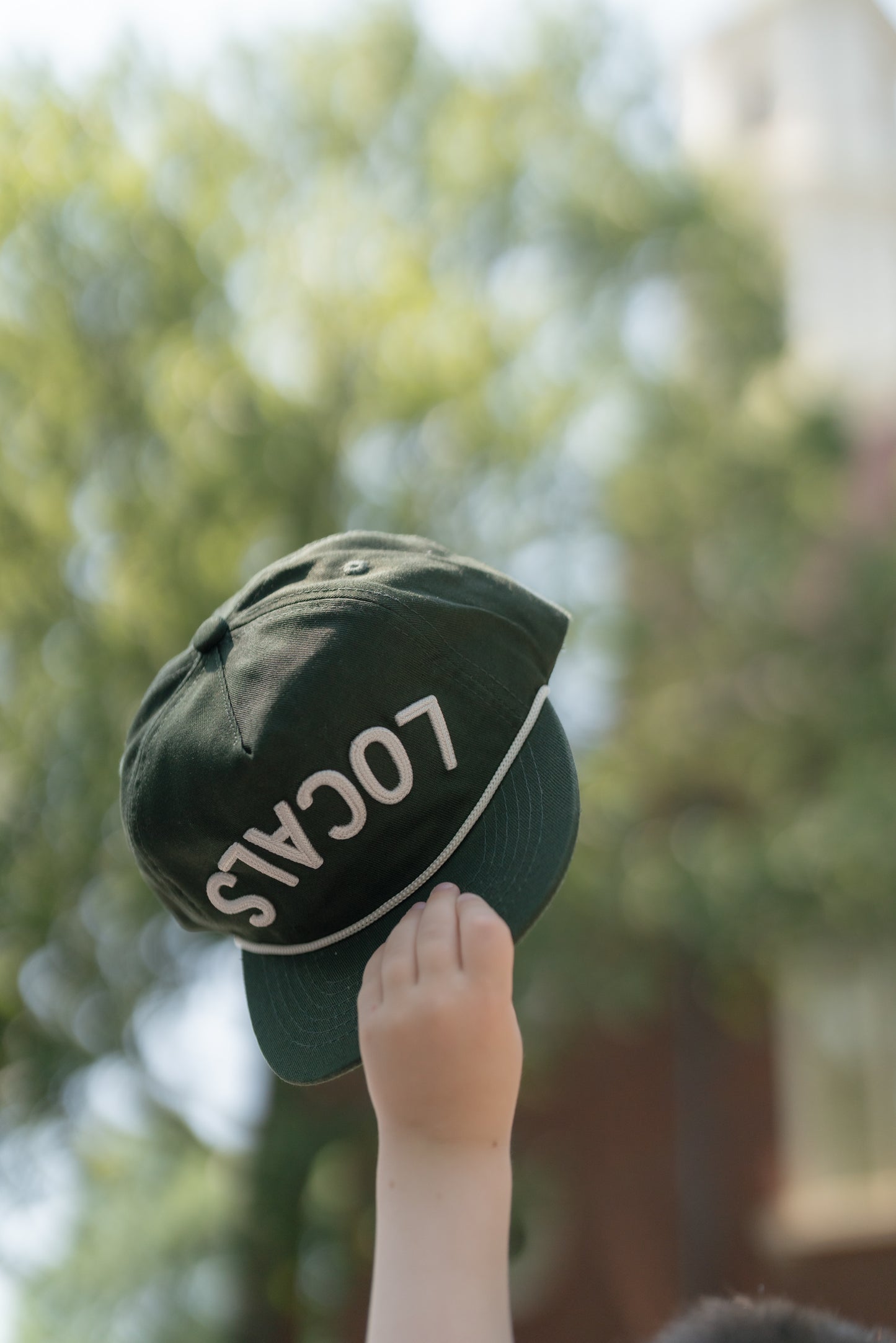 Upside-Down Locals Snapback Hat