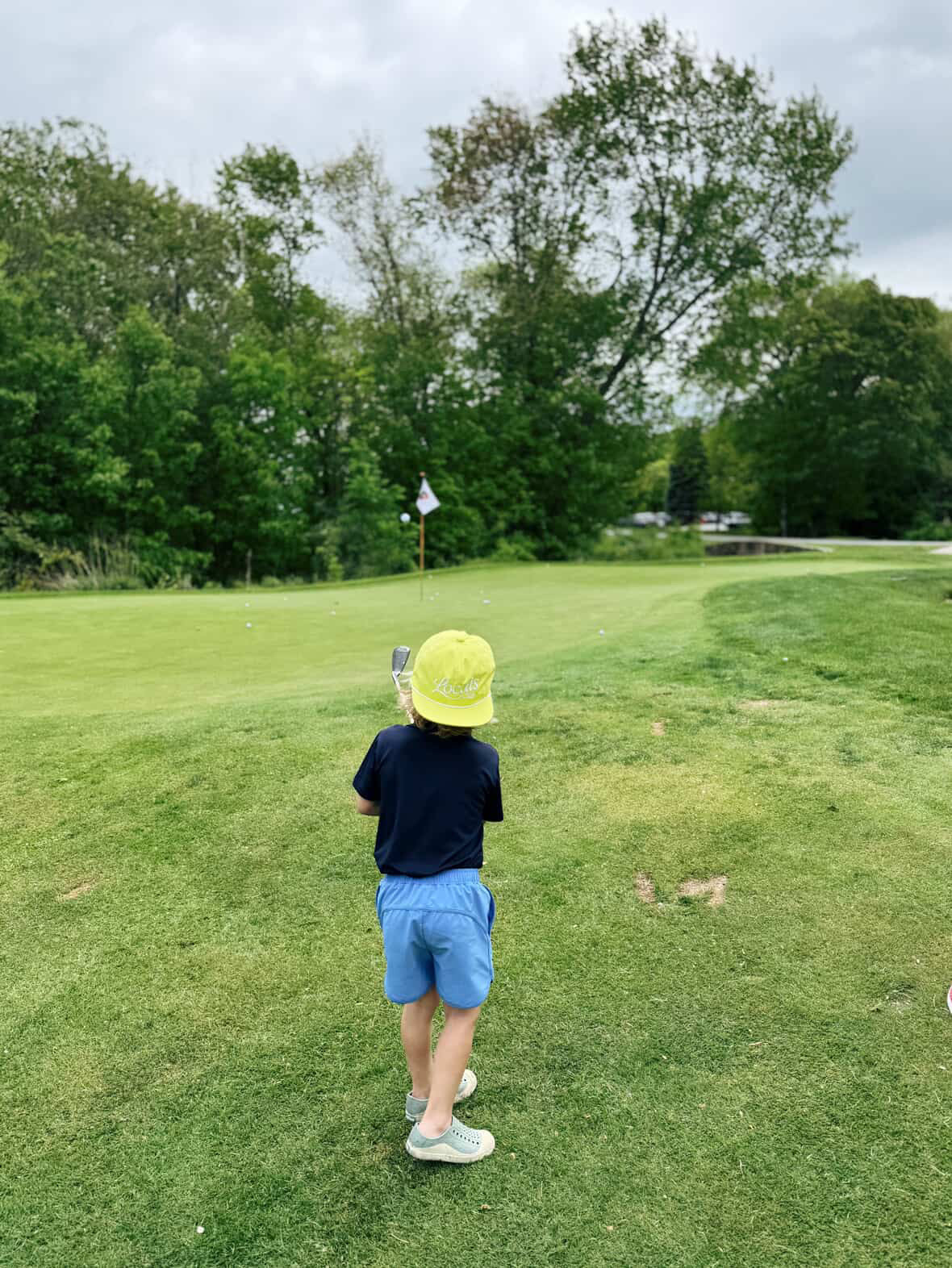 Lime Cream Flagship Children's Snapback Hat