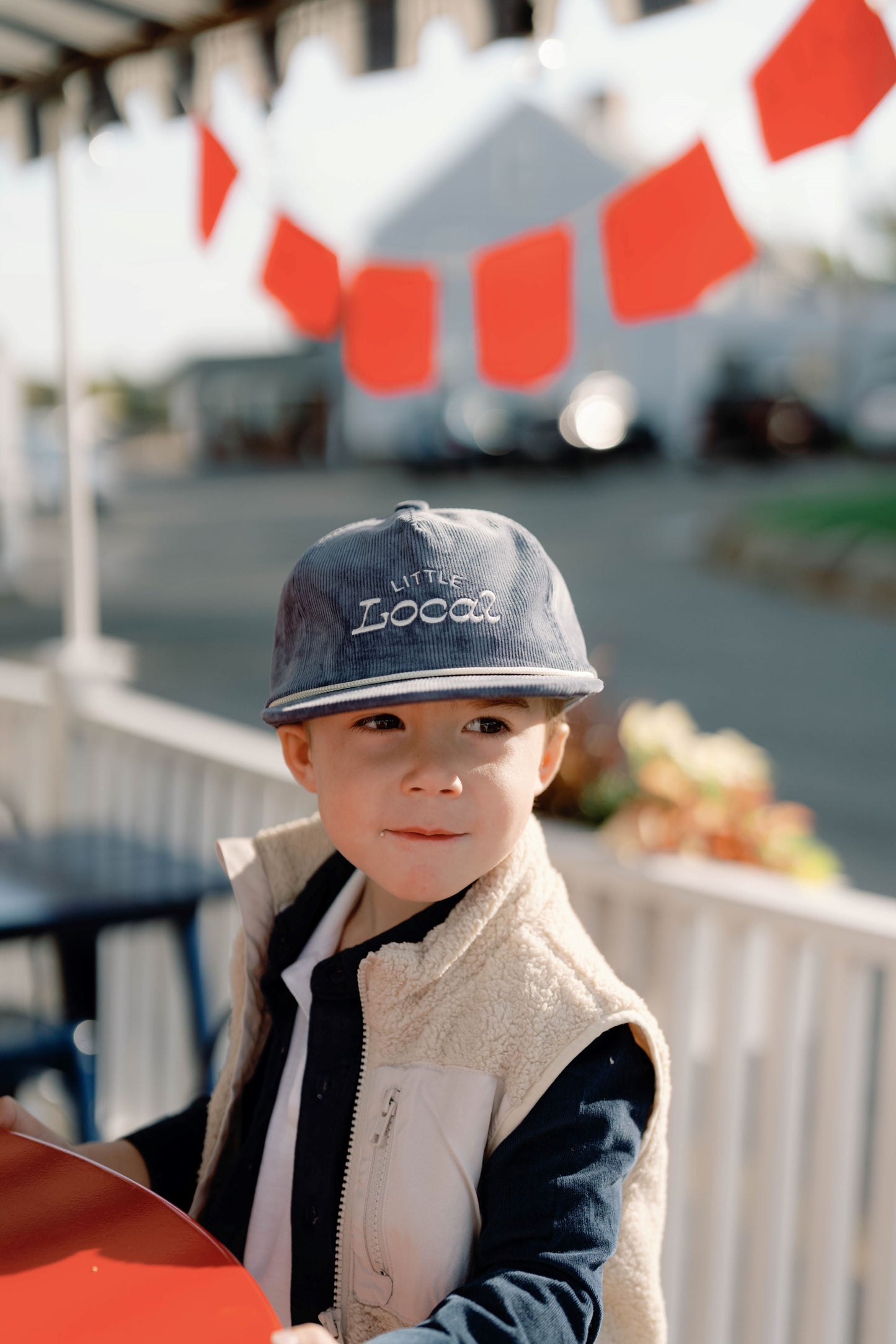 Little Local Corduroy – Kids Snapback