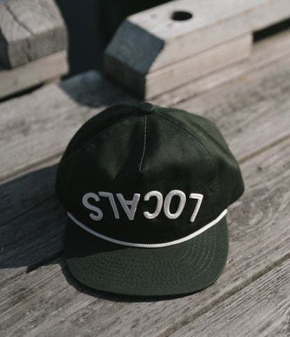 Upside-Down Locals Snapback Hat
