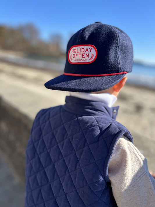 Limited Edition 'Holiday Often' Wool Snapback